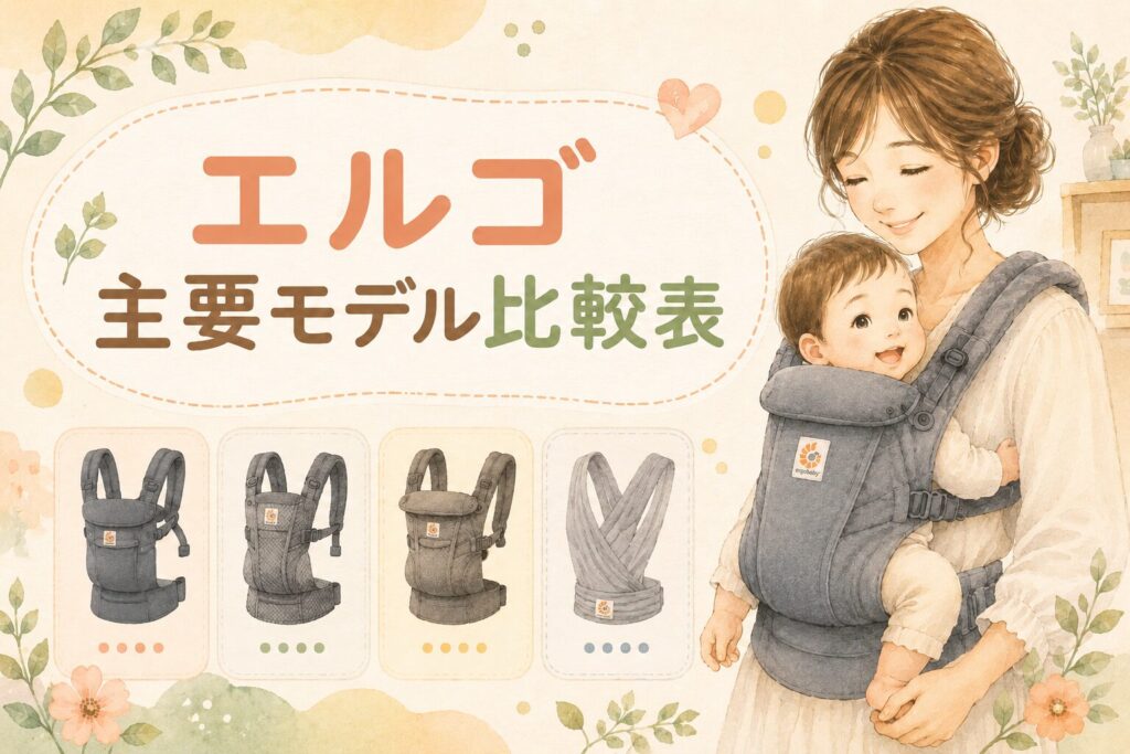 エルゴ主要モデル比較表